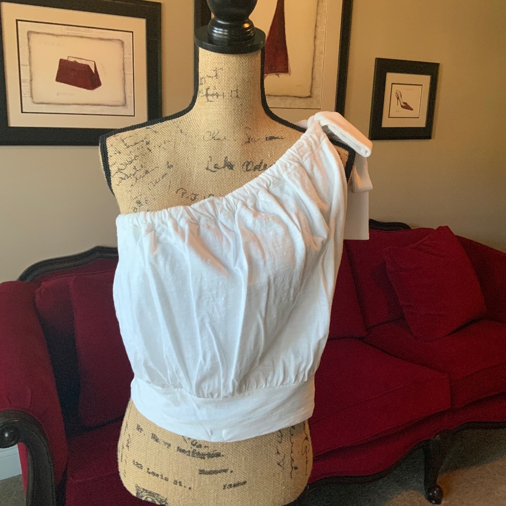 Super Cute Express Off the Shoulder Blouse!